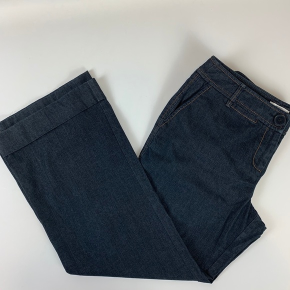 LOFT Denim - Ann Taylor Loft Petite Marisa Cuffed Crop Jeans 10